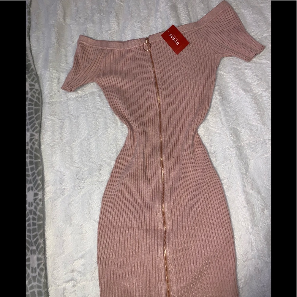 Guess Off The Shoulder Dress